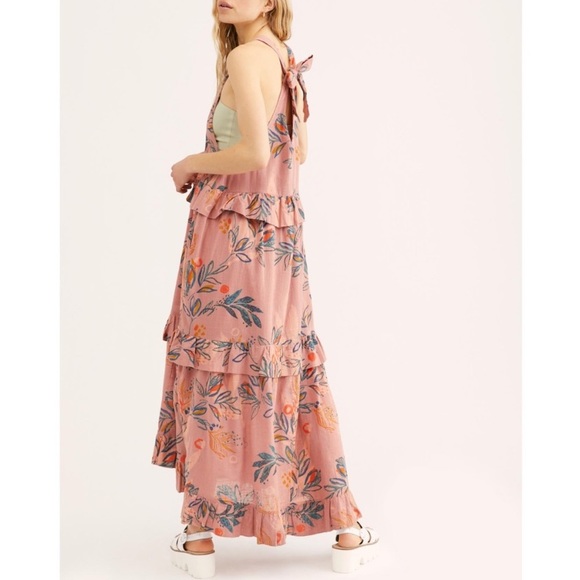 NWT Free People Anita Printed Maxi Dress - Picture 6 of 9